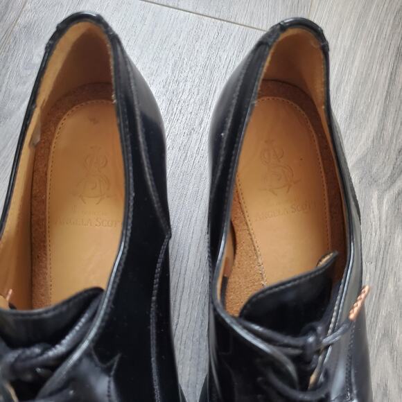 The Office of Angela Scott Shoes Miss Button Deltoy Women 40 Oxford Heels Witch - Picture 11 of 16